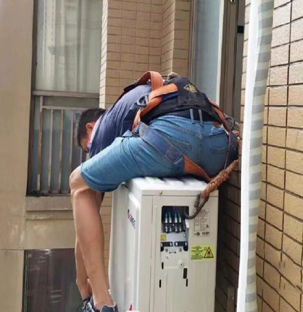 七里河空调移机